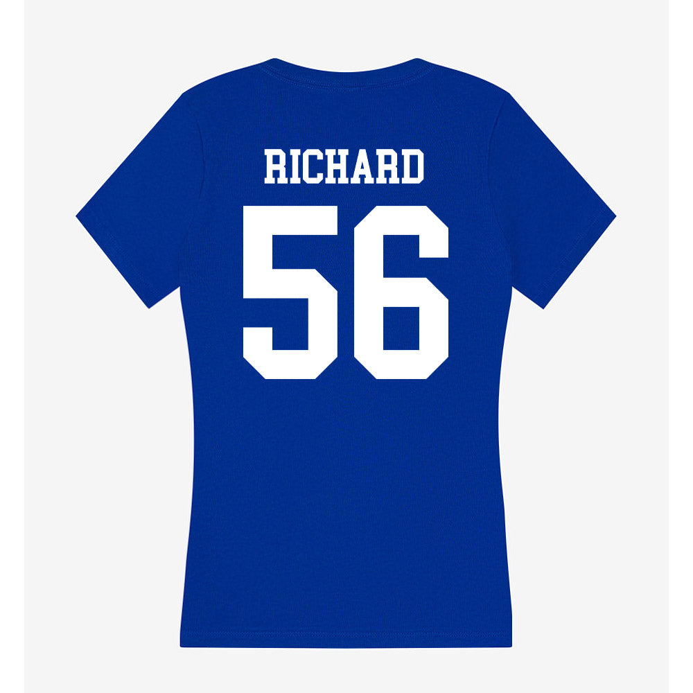 LA Tech - NCAA Football : Andrew Richard - Women's V-Neck T-Shirt-1