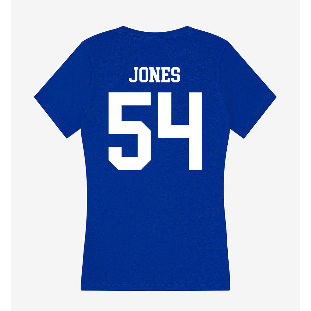 LA Tech - NCAA Baseball : Jackson Jones - Women's V-Neck T-Shirt-1