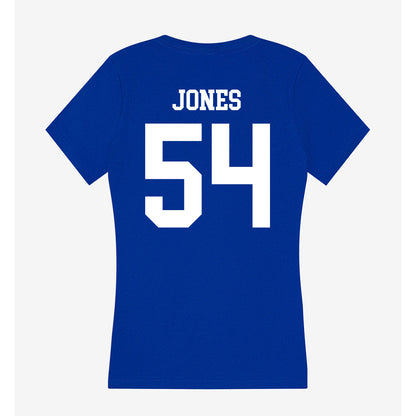LA Tech - NCAA Baseball : Jackson Jones - Women's V-Neck T-Shirt-1