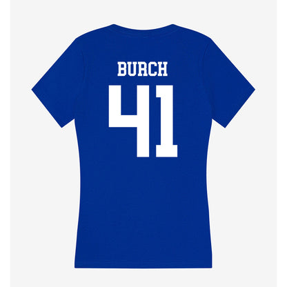 LA Tech - NCAA Football : Ean Burch - Women's V-Neck T-Shirt-1