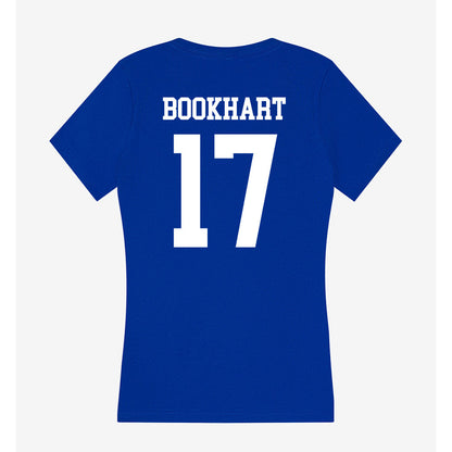 LA Tech - NCAA Football : Demario Bookhart - Women's V-Neck T-Shirt-1