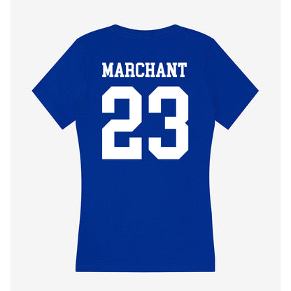 LA Tech - NCAA Softball : Reagan Marchant - Women's V-Neck T-Shirt-1
