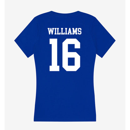 LA Tech - NCAA Women's Volleyball : Charlize Williams - Women's V-Neck T-Shirt-1