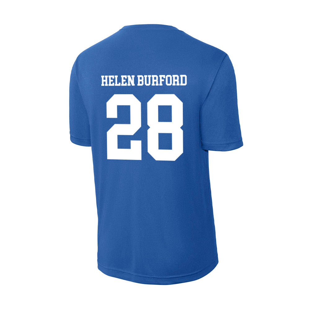 LA Tech - NCAA Women's Soccer : Mary Helen Burford - Activewear T-Shirt-1
