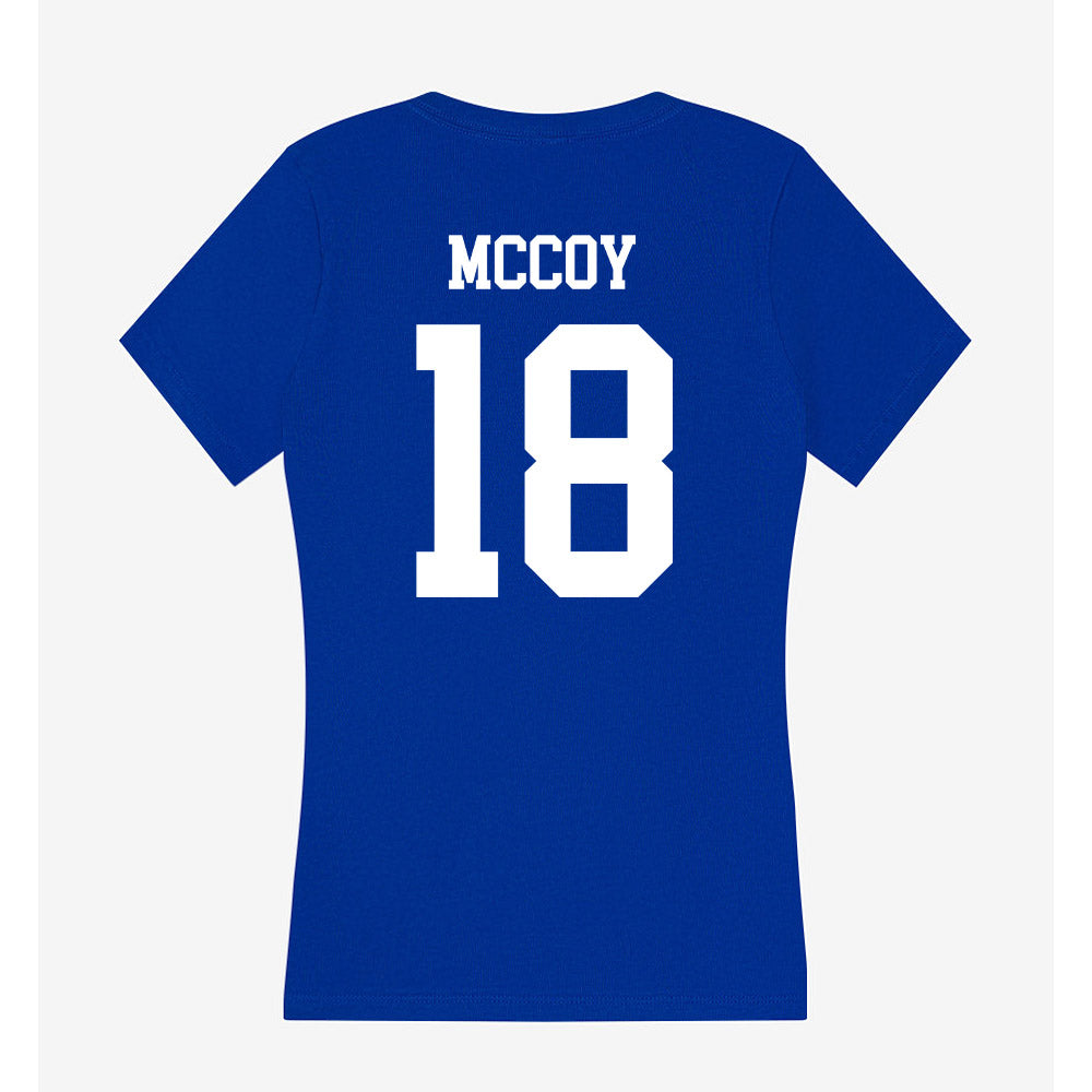 LA Tech - NCAA Baseball : Casey McCoy - Women's V-Neck T-Shirt-1