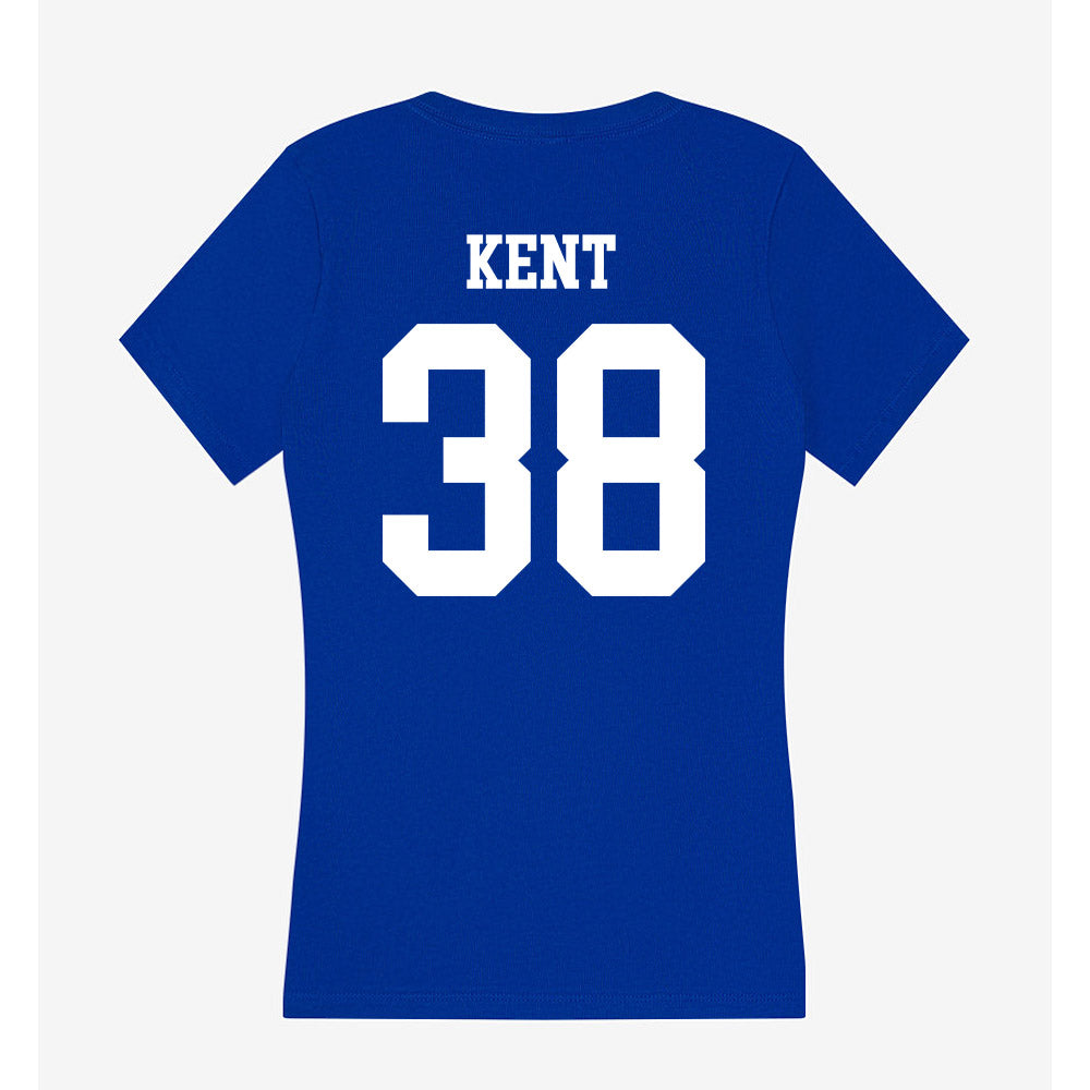 LA Tech - NCAA Football : Kaegank Kent - Women's V-Neck T-Shirt-1