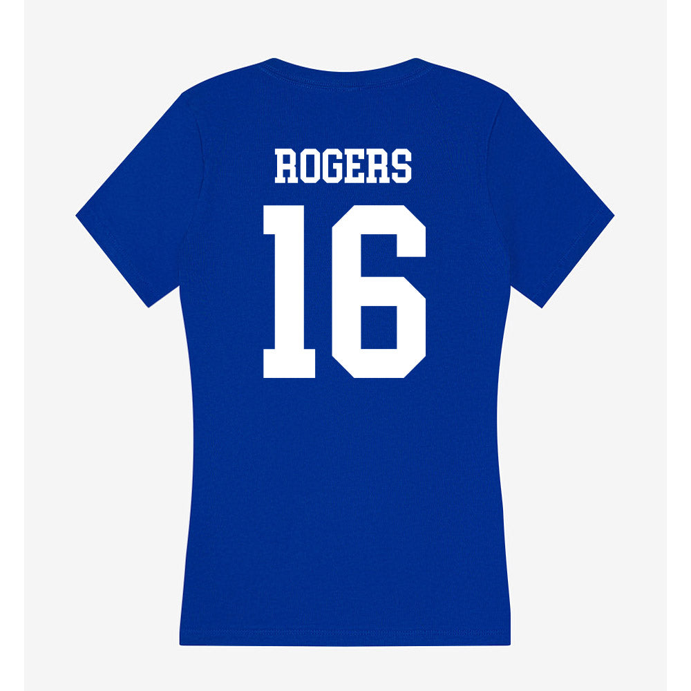 LA Tech - NCAA Football : Taeden Rogers - Women's V-Neck T-Shirt-1