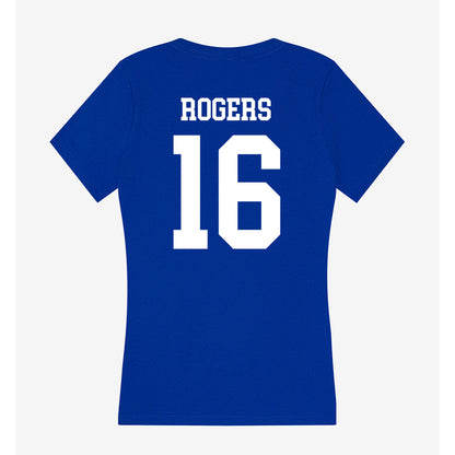 LA Tech - NCAA Football : Taeden Rogers - Women's V-Neck T-Shirt-1