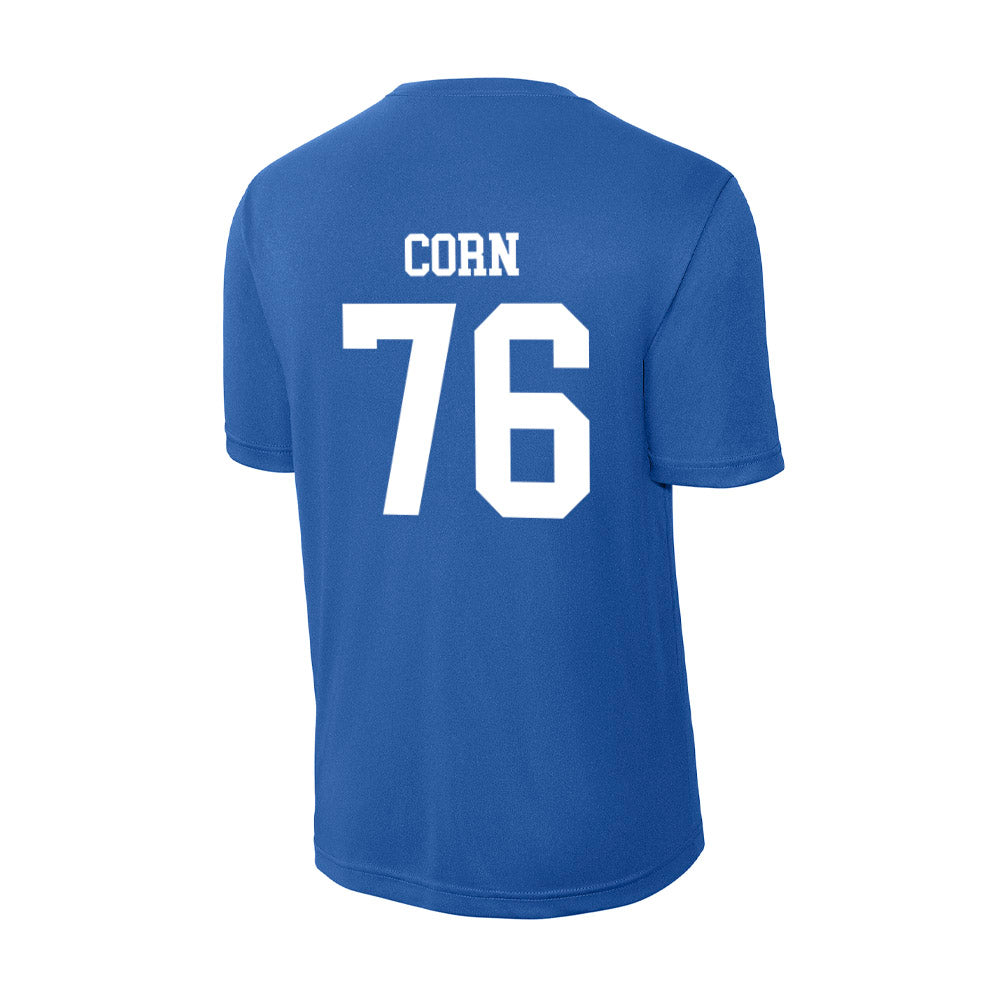 LA Tech - NCAA Football : Cyler Corn - Activewear T-Shirt-1
