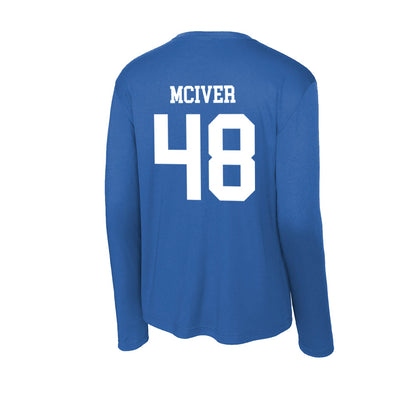 LA Tech - NCAA Football : Kaden McIver - Activewear Long Sleeve T-Shirt-1
