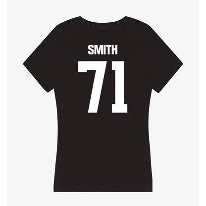 Davidson - NCAA Football : Cole Smith - Women's V-Neck T-Shirt-1