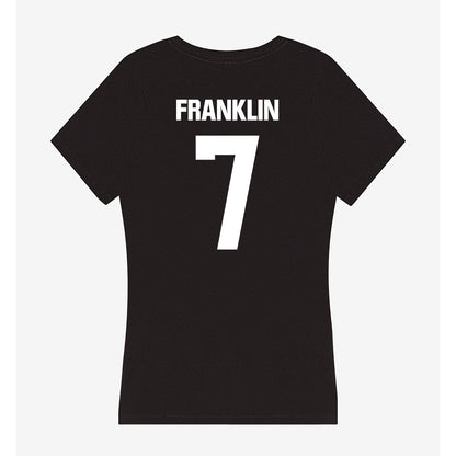 Davidson - NCAA Football : Jim Franklin - Women's V-Neck T-Shirt-1