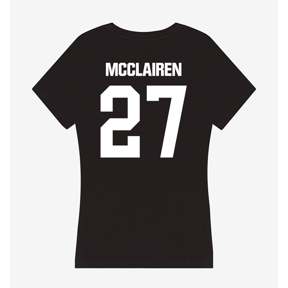 Davidson - NCAA Football : Revis McClairen - Women's V-Neck T-Shirt-1