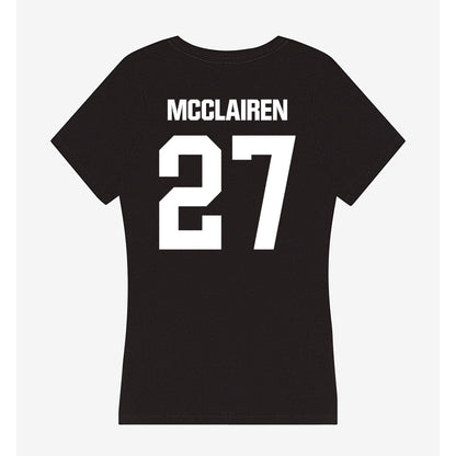 Davidson - NCAA Football : Revis McClairen - Women's V-Neck T-Shirt-1