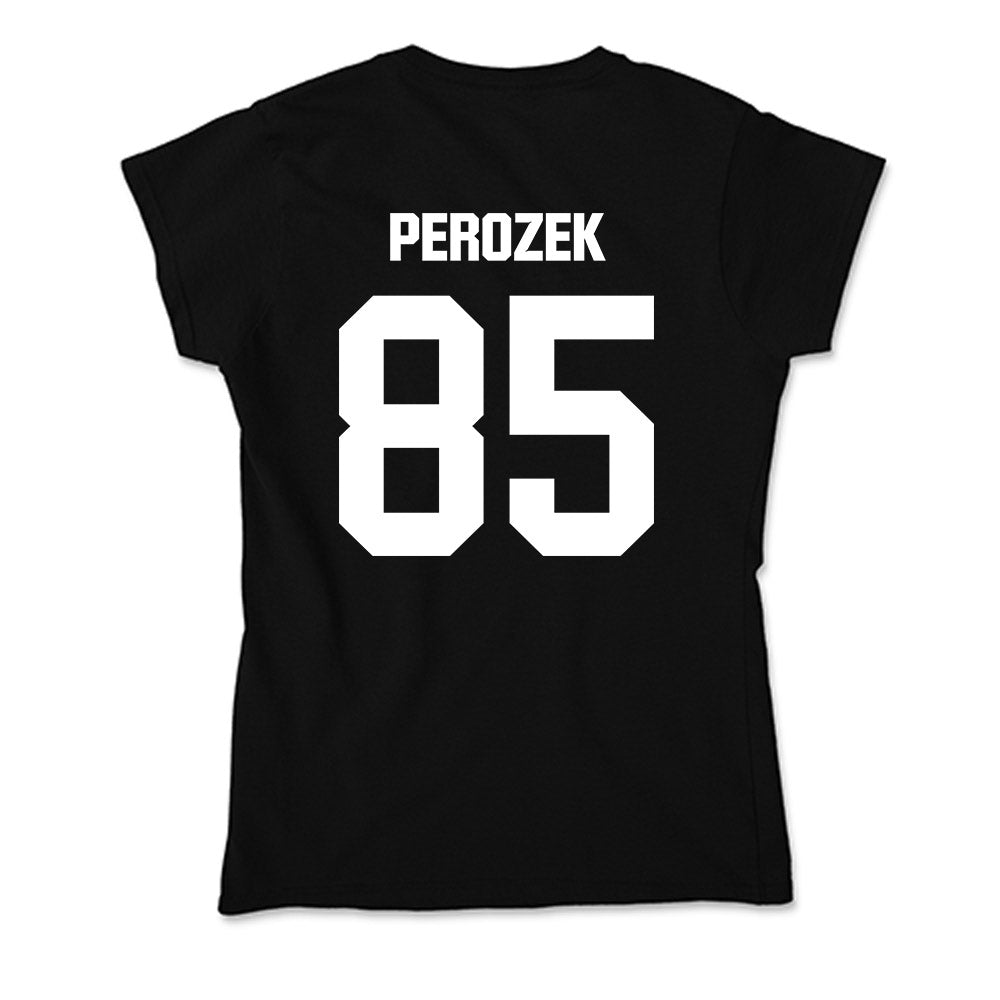 Davidson - NCAA Football : Jack Perozek - Soft Style Women’s T-Shirt-1