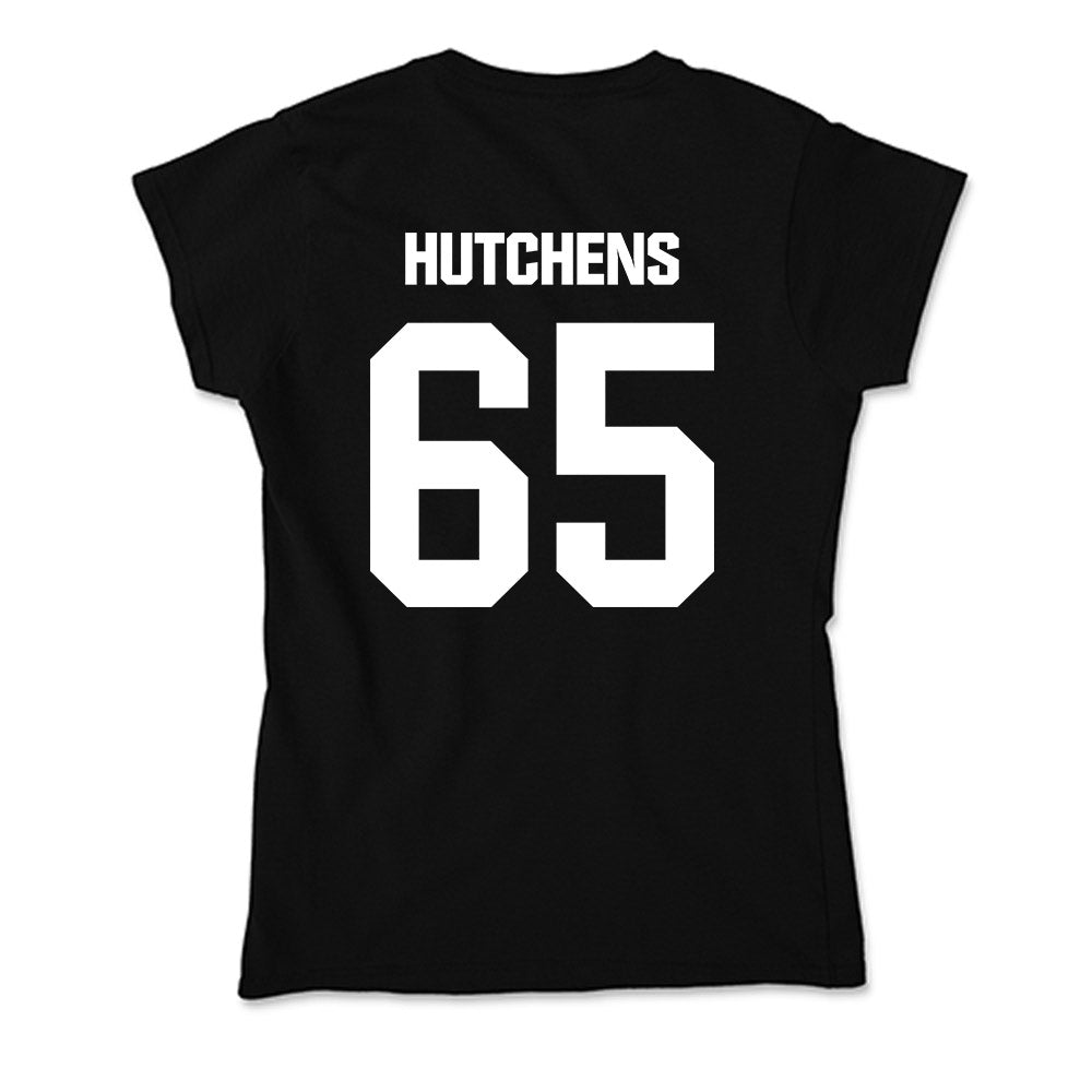 Davidson - NCAA Football : Russell Hutchens - Soft Style Women’s T-Shirt-1