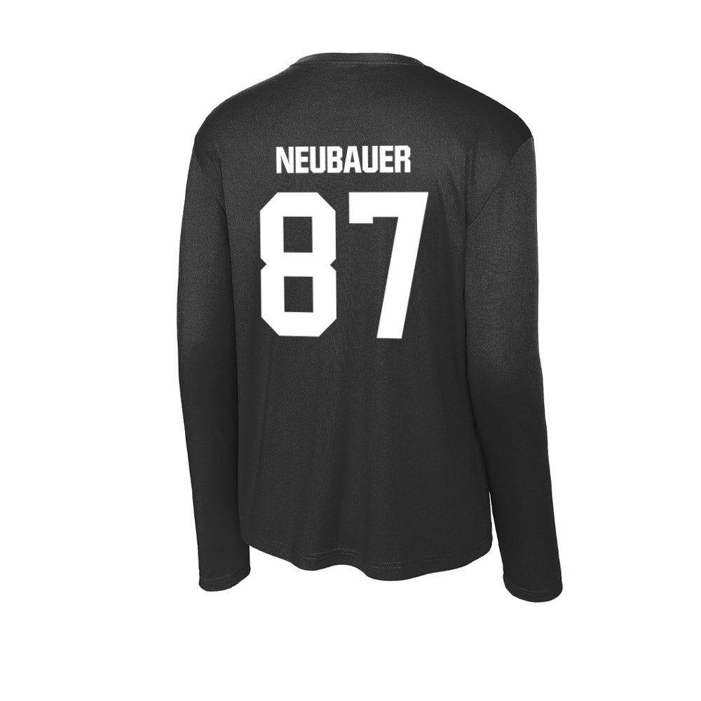 Davidson - NCAA Football : Cal Neubauer - Activewear Long Sleeve T-Shirt-1