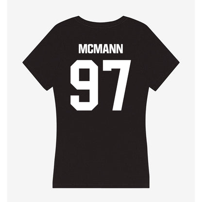 Davidson - NCAA Football : Liam McMann - Women's V-Neck T-Shirt-1