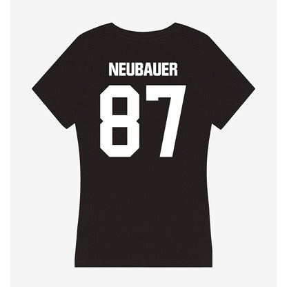 Davidson - NCAA Football : Cal Neubauer - Women's V-Neck T-Shirt-1