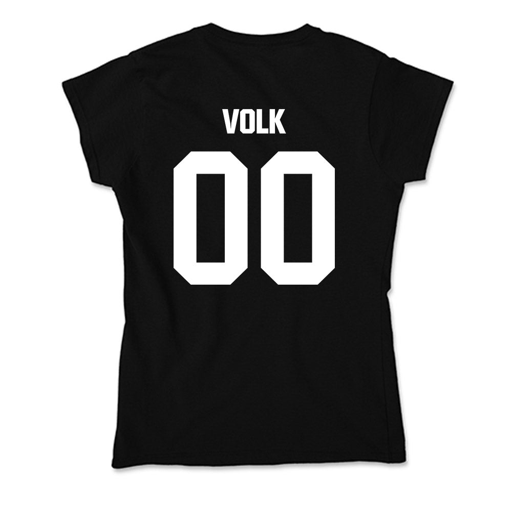 Davidson - NCAA Football : Will Volk - Soft Style Women’s T-Shirt-1