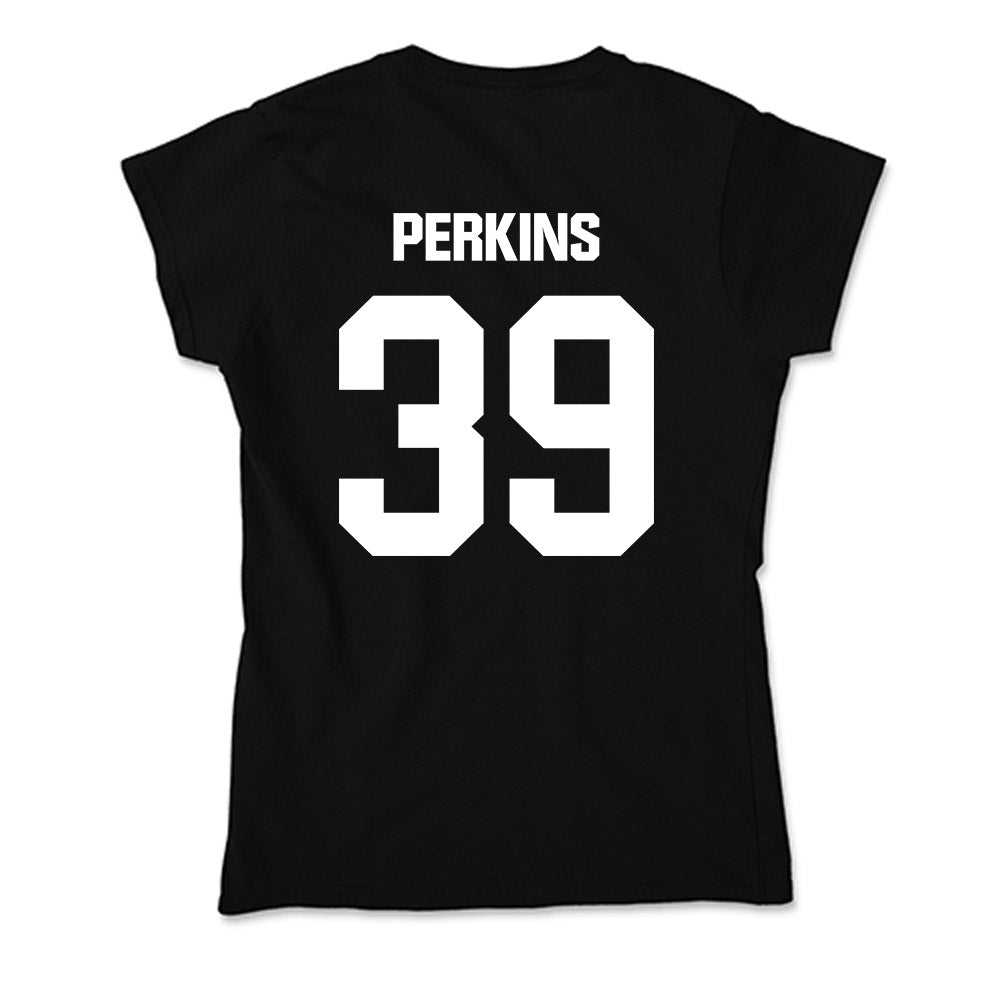 Davidson - NCAA Baseball : Wilson Perkins - Soft Style Women’s T-Shirt-1