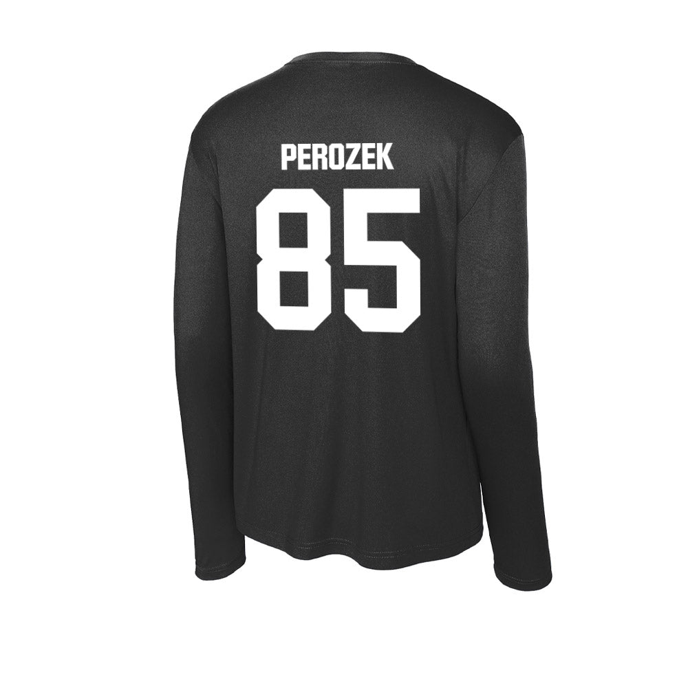 Davidson - NCAA Football : Jack Perozek - Activewear Long Sleeve T-Shirt-1