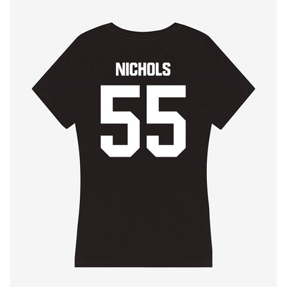 Davidson - NCAA Football : Parker Nichols - Women's V-Neck T-Shirt-1