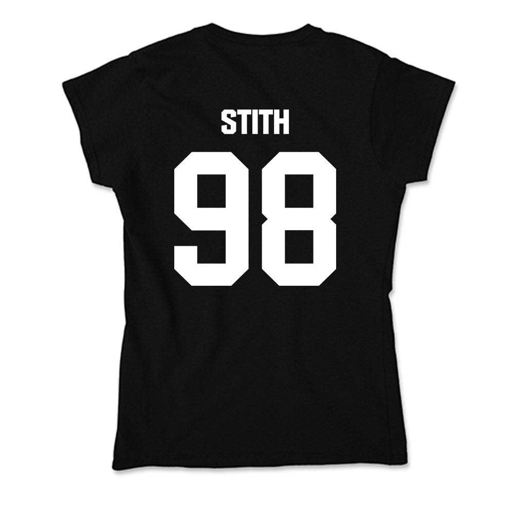 Davidson - NCAA Football : Jeramy Stith - Soft Style Women’s T-Shirt-1