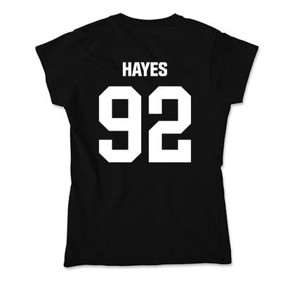 Davidson - NCAA Football : Christian Hayes - Soft Style Women’s T-Shirt-1