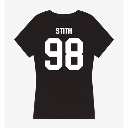 Davidson - NCAA Football : Jeramy Stith - Women's V-Neck T-Shirt-1