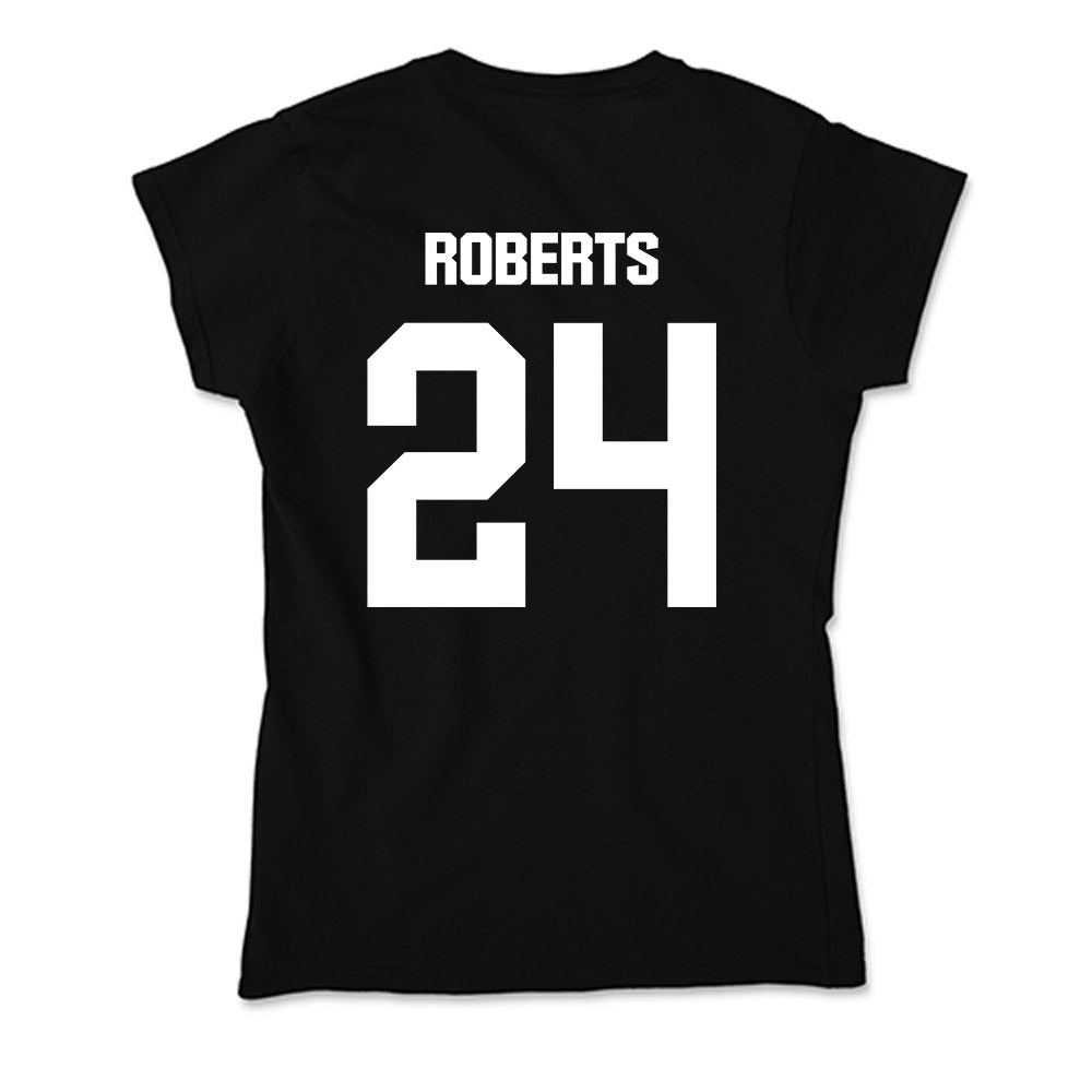 Davidson - NCAA Men's Basketball : JaQualon Roberts - Soft Style Women’s T-Shirt-1