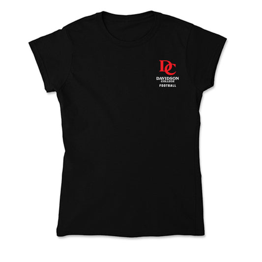 Davidson - NCAA Football : Julian Hughes - Soft Style Women’s T-Shirt-0