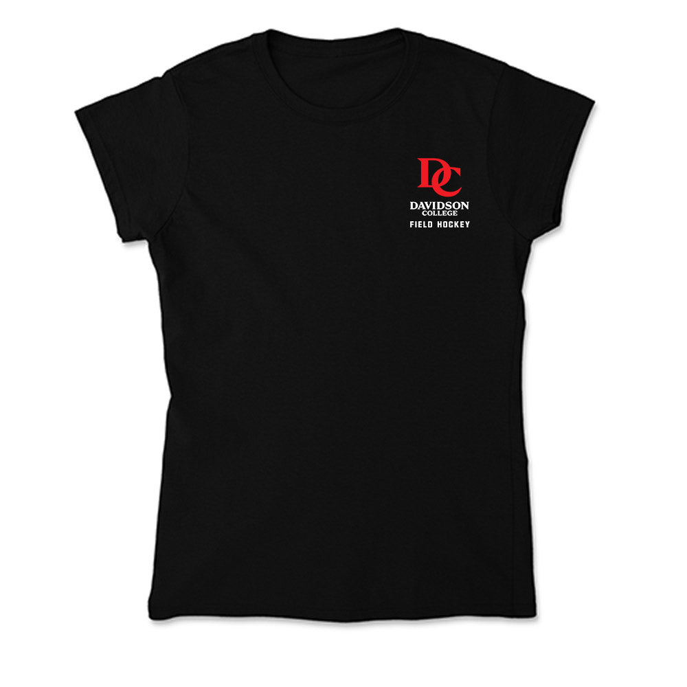 Davidson - NCAA Women's Field Hockey : Eleanor Larsen - Soft Style Women’s T-Shirt-0