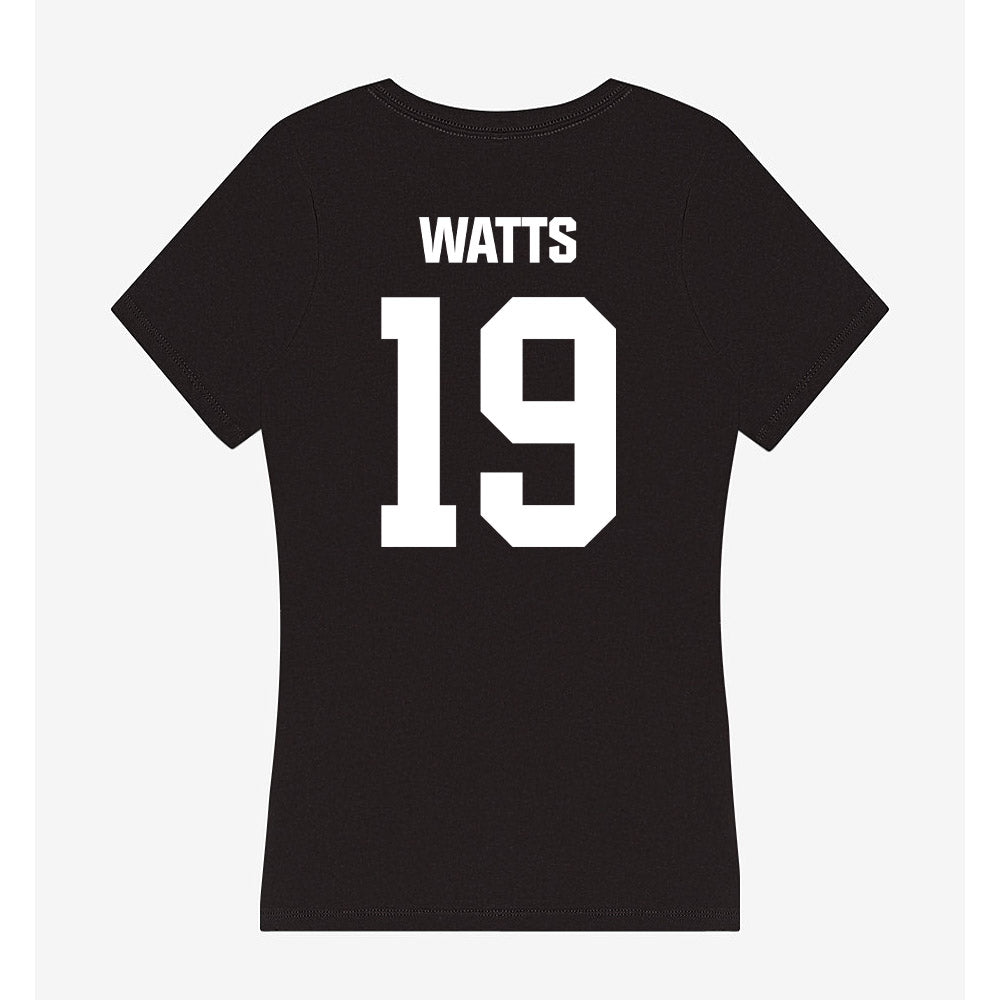 Arkansas State - NCAA Women's Soccer : Alexia Watts - Women's V-Neck T-Shirt-1