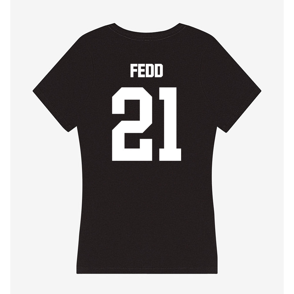 Arkansas State - NCAA Football : Deshaun Fedd - Women's V-Neck T-Shirt-1