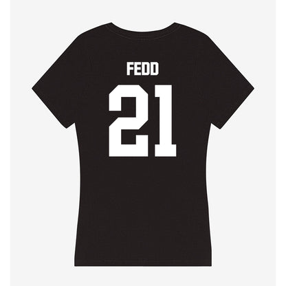 Arkansas State - NCAA Football : Deshaun Fedd - Women's V-Neck T-Shirt-1