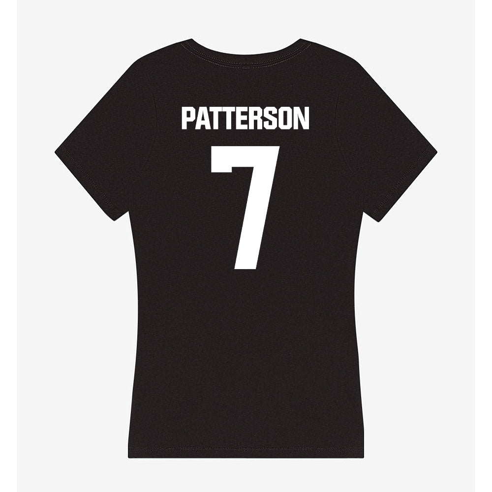 Arkansas State - NCAA Football : Courtney Patterson - Women's V-Neck T-Shirt-1
