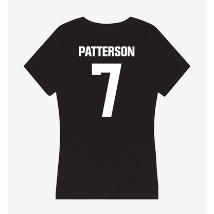 Arkansas State - NCAA Football : Courtney Patterson - Women's V-Neck T-Shirt-1