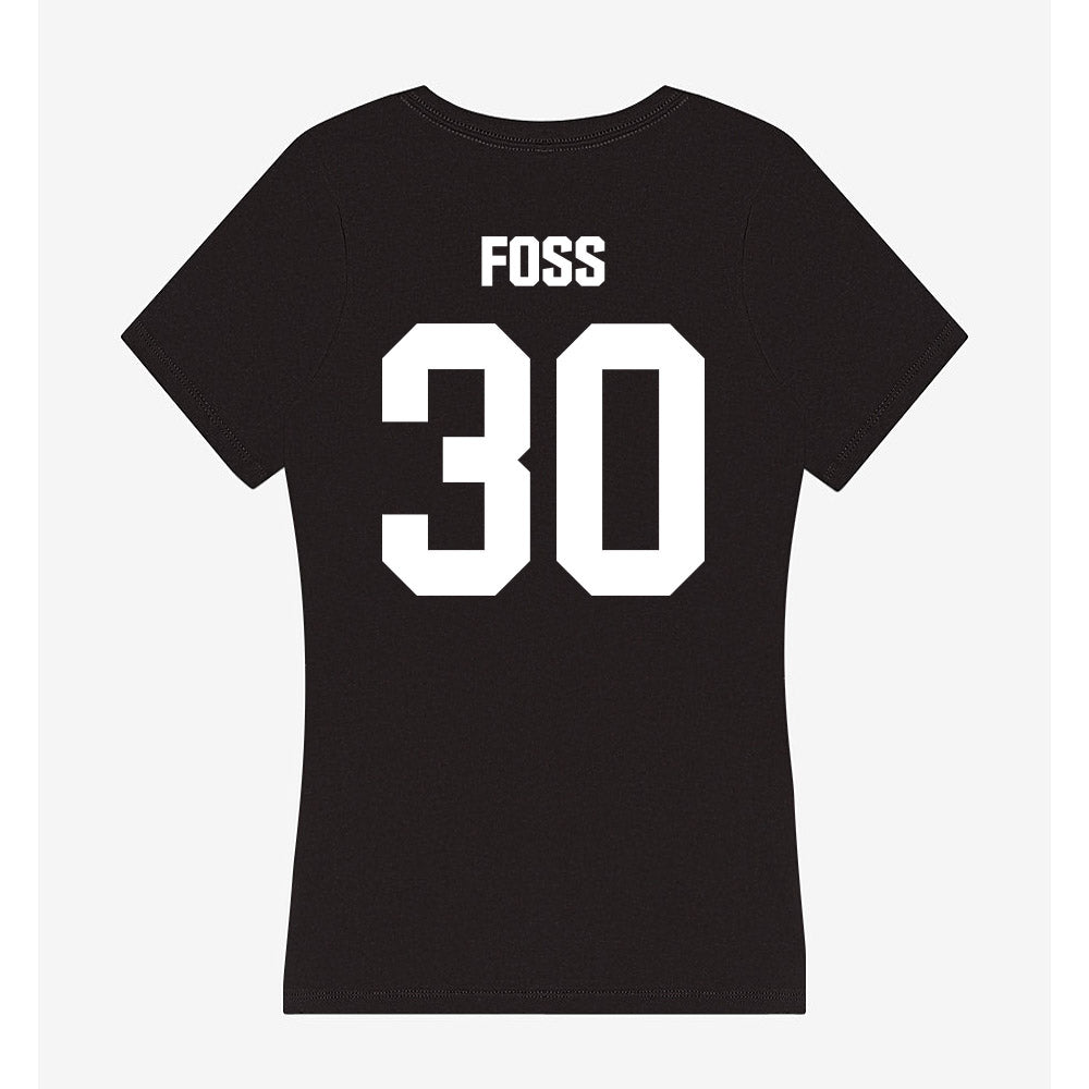 Arkansas State - NCAA Baseball : Brett Foss - Women's V-Neck T-Shirt-1