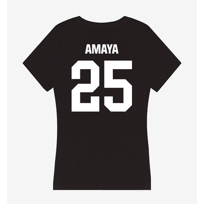 Arkansas State - NCAA Football : Clayton Amaya - Women's V-Neck T-Shirt-1