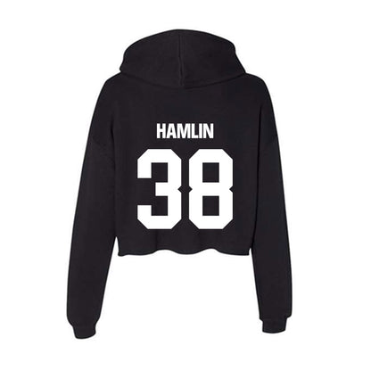 Arkansas State - NCAA Football : Noah Hamlin - Women's Crop Fleece Hoodie-1