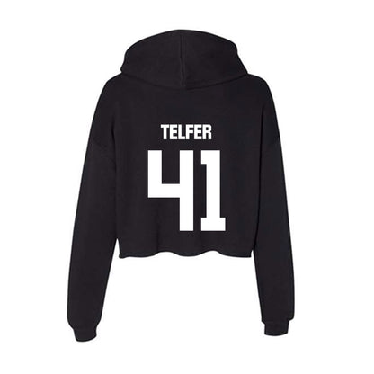 Arkansas State - NCAA Baseball : Tatem Telfer - Women's Crop Fleece Hoodie-1