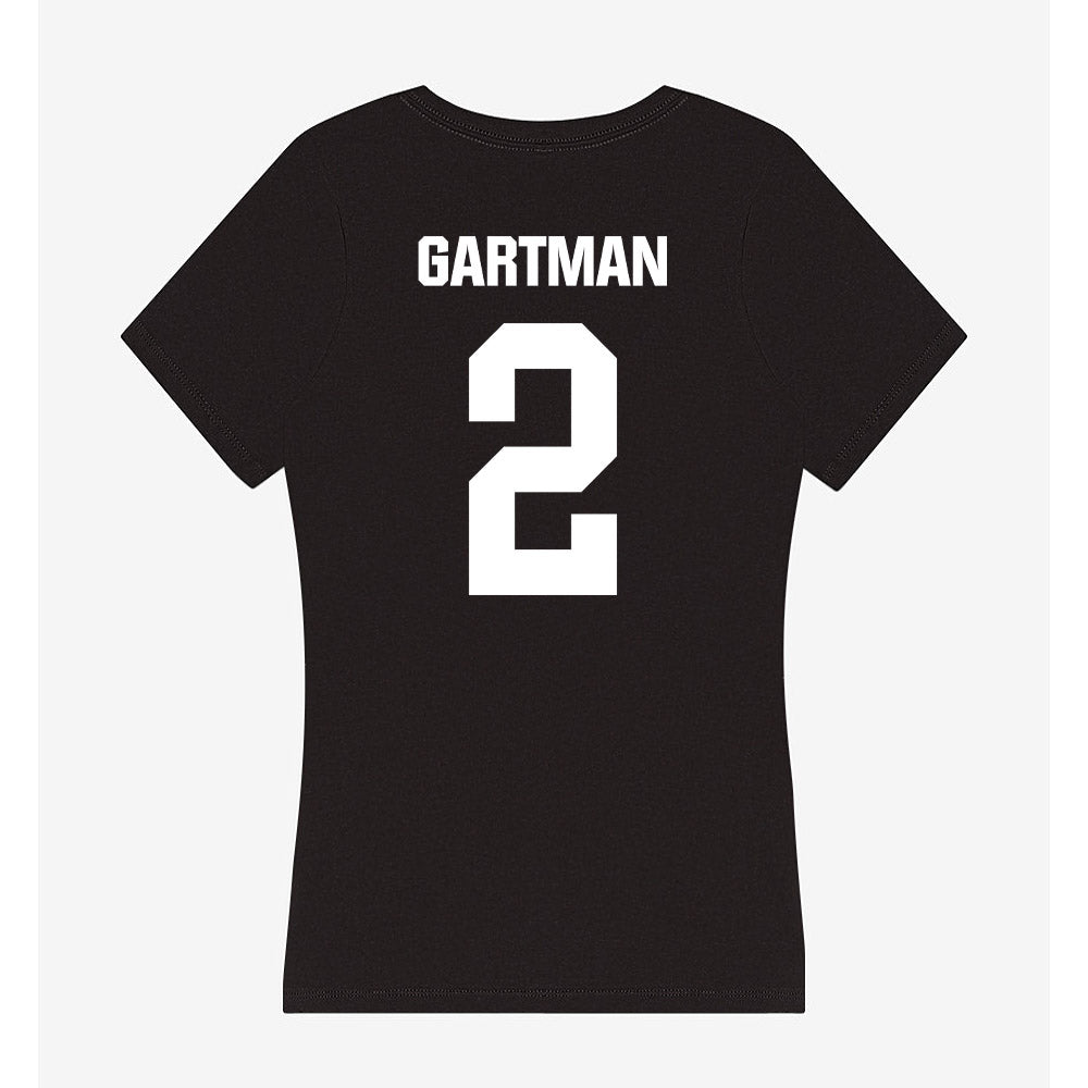 Arkansas State - NCAA Baseball : Drew Gartman - Women's V-Neck T-Shirt-1