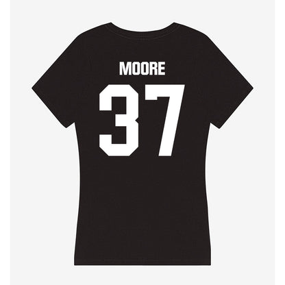 Arkansas State - NCAA Football : Ashton Moore - Women's V-Neck T-Shirt-1