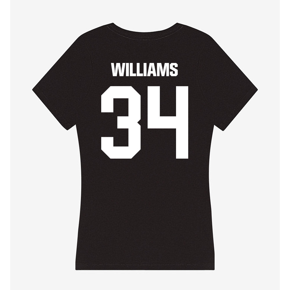 Arkansas State - NCAA Football : Marquis Williams - Women's V-Neck T-Shirt-1