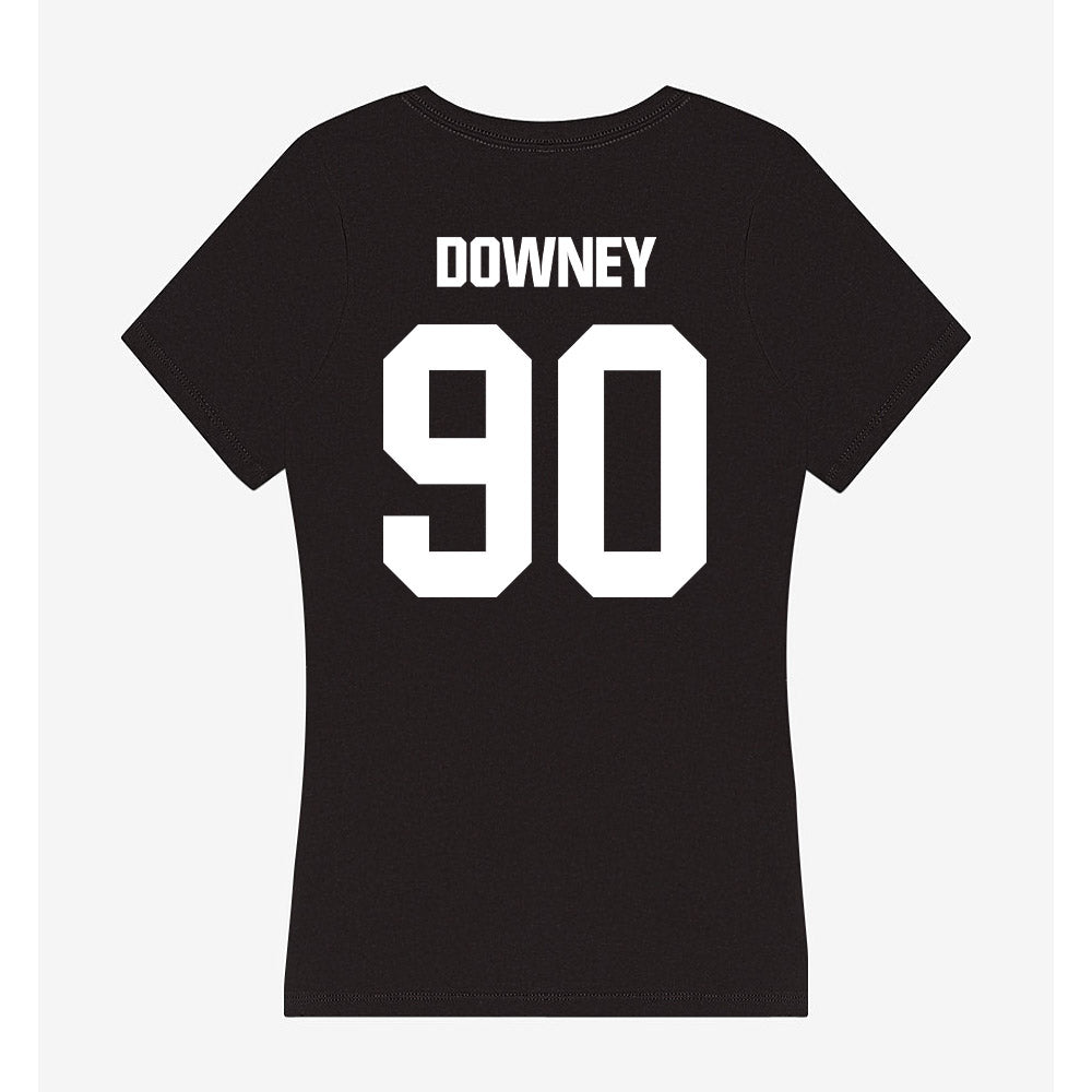 NMSU - NCAA Football : Jordan-Lebron Downey - Women's V-Neck T-Shirt-1