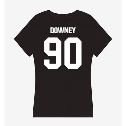 NMSU - NCAA Football : Jordan-Lebron Downey - Women's V-Neck T-Shirt-1