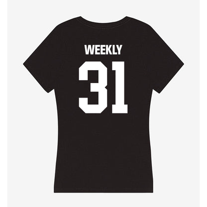 NMSU - NCAA Baseball : Dylan Weekly - Women's V-Neck T-Shirt-1