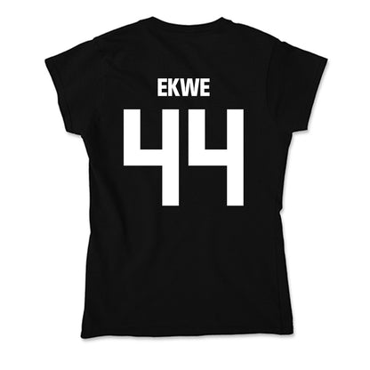 NMSU - NCAA Men's Basketball : Augustine Ekwe - Soft Style Women’s T-Shirt-1
