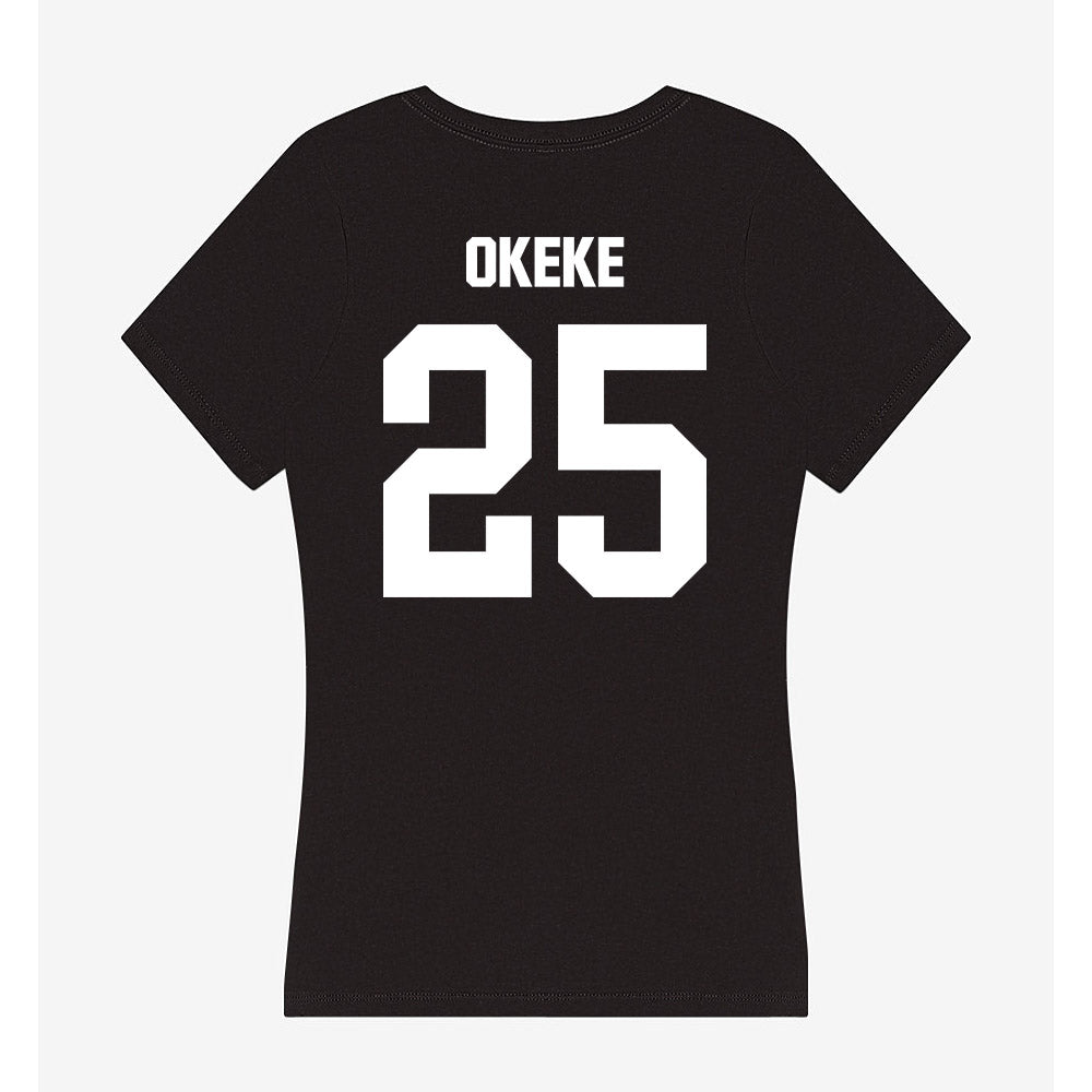 NMSU - NCAA Football : Obinna Okeke - Women's V-Neck T-Shirt-1